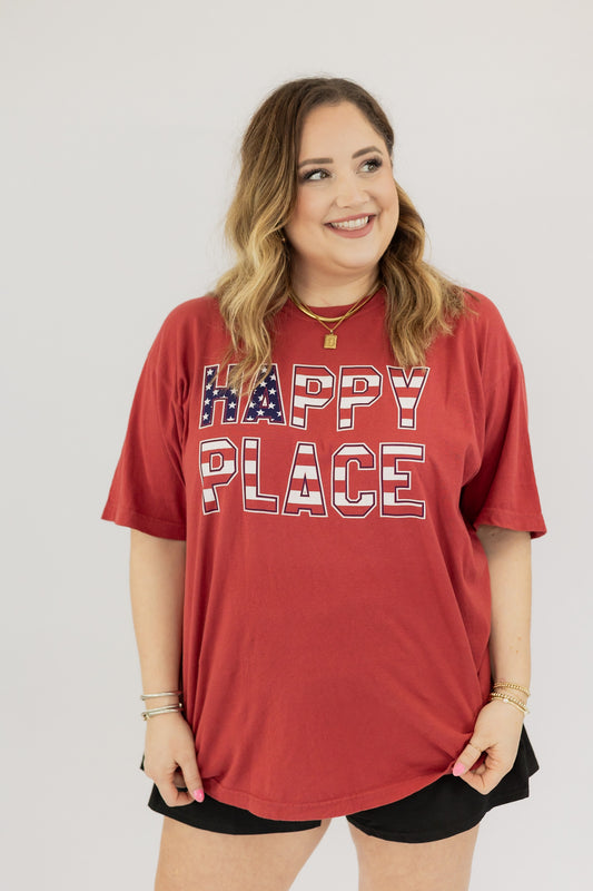 HAPPY PLACE GRAPHIC TEE