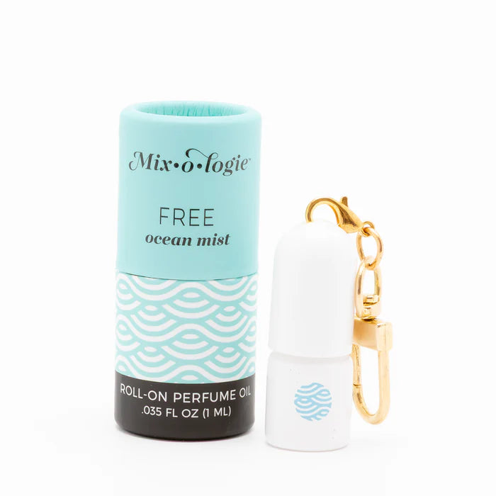 KEYCHAIN MINI ROLL-ON PERFUME | FREE (OCEAN MIST)