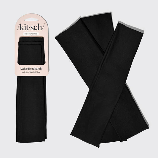 ACTIVE HEADBANDS 3 PIECE SET