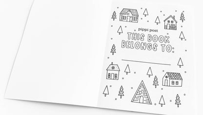 HOLIDAY COLORING BOOK