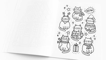 HOLIDAY COLORING BOOK