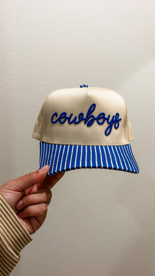 COWBOYS| STRIPED TRUCKER