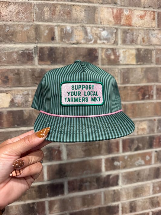 FARMERS MARKET CANVAS CAP
