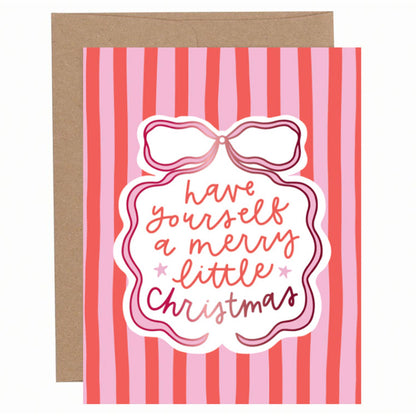 MERRY LITTLE CHRISTMAS | HOLIDAY GREETING CARD