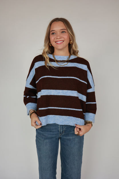 THE MIXED MOOD STRIPE SWEATER