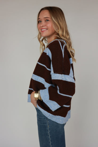 THE MIXED MOOD STRIPE SWEATER