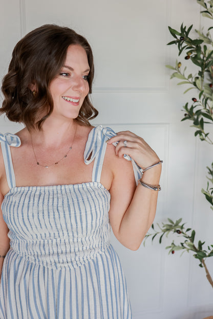 THE HAMPTON STRIPED MAXI