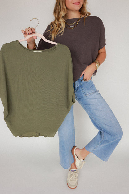 THE MAEVE TOP | OLIVE