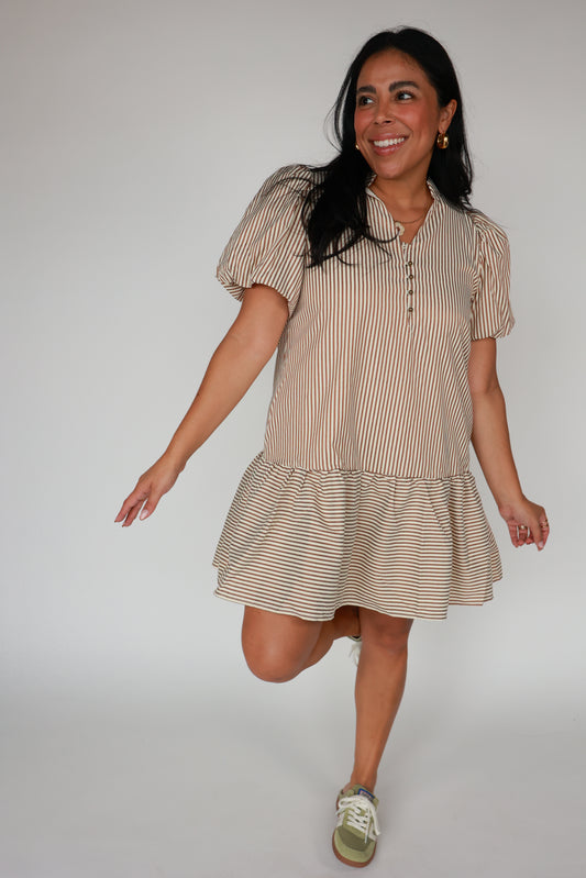 THE MOCHA DREAMS DRESS