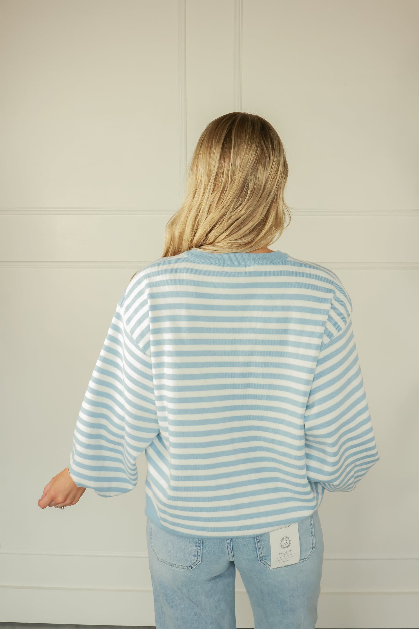THE BLUEBIRD STRIPE TOP