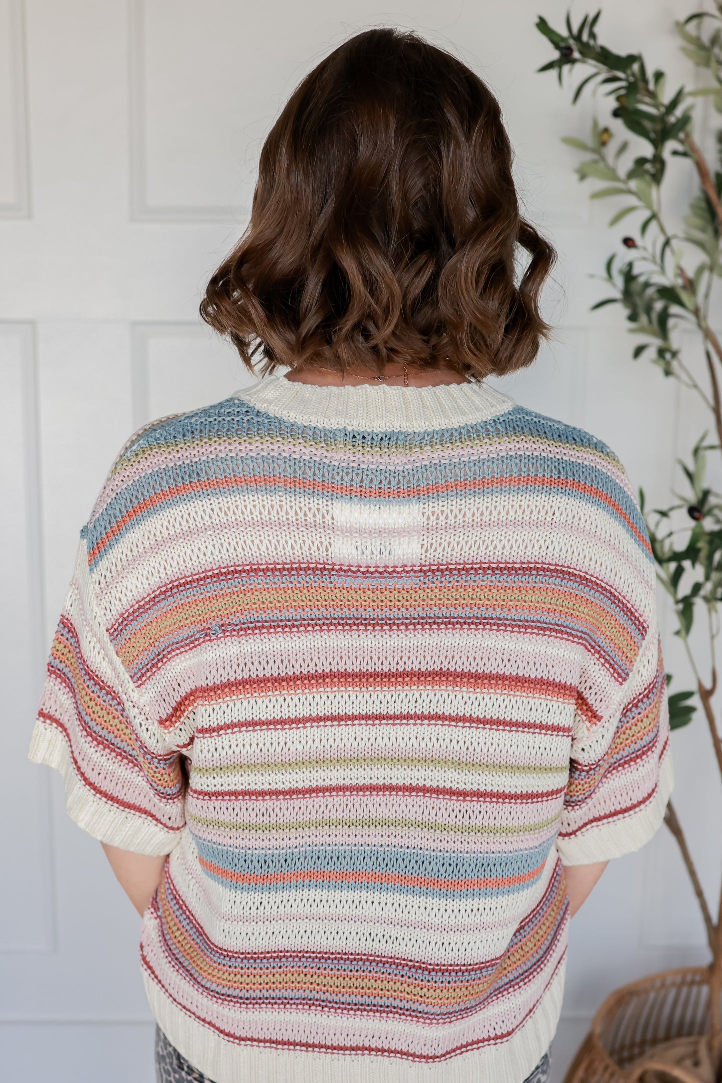 SOFT HUE STRIPE TOP