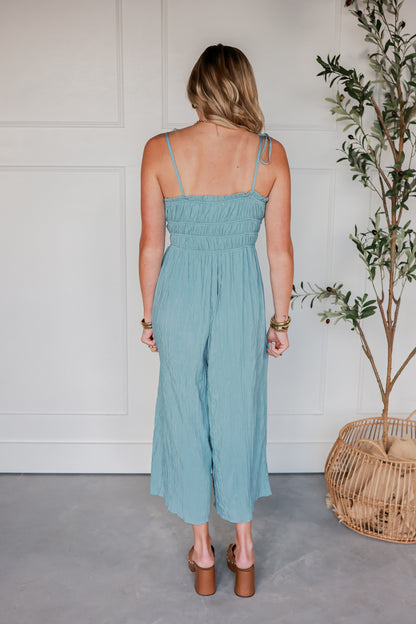 CANAL BLUE JUMPSUIT
