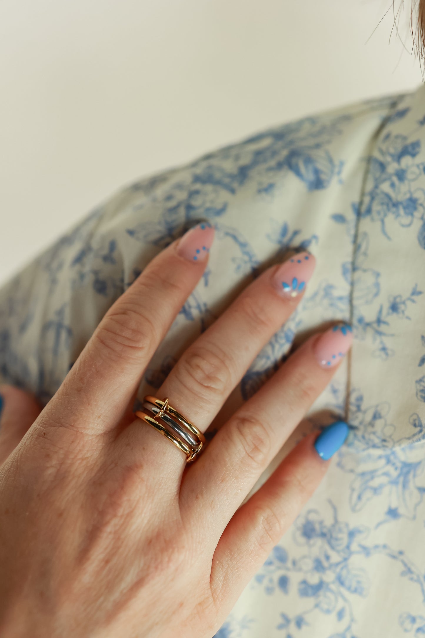 THE MIXED METAL RING STACK