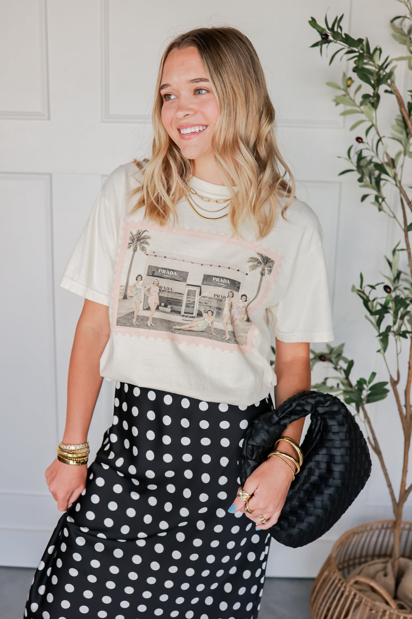 BEVERLY HILLS MARFA TEE