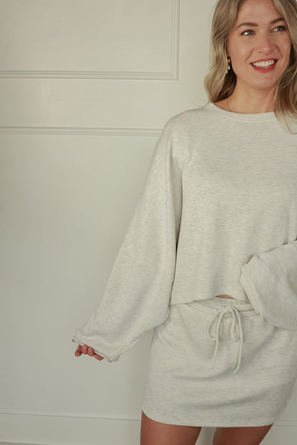 THE GREY DAY SET | TOP ONLY