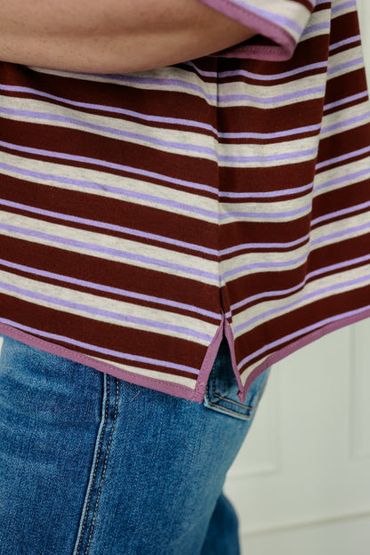 THE STRIPED BOXY TEE