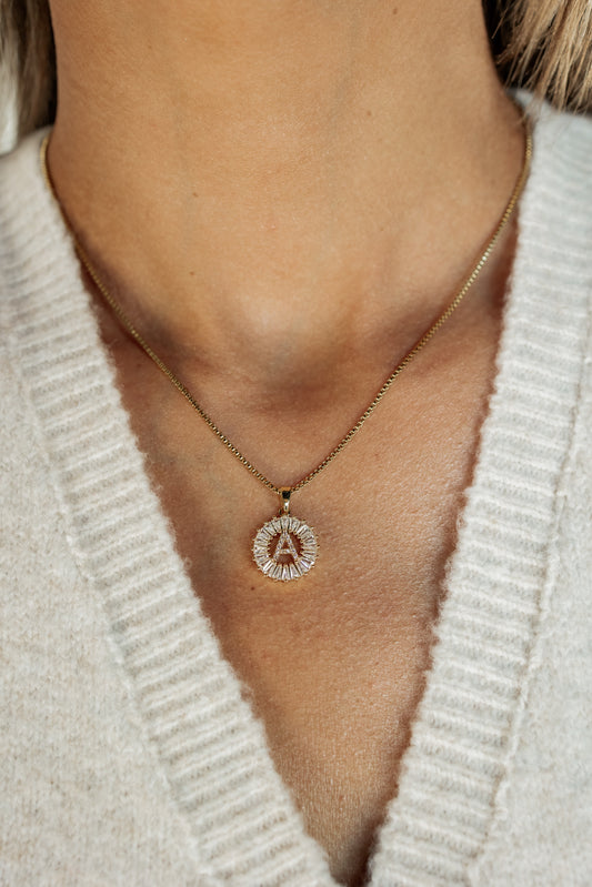 THE PERFECT INITIAL NECKLACE