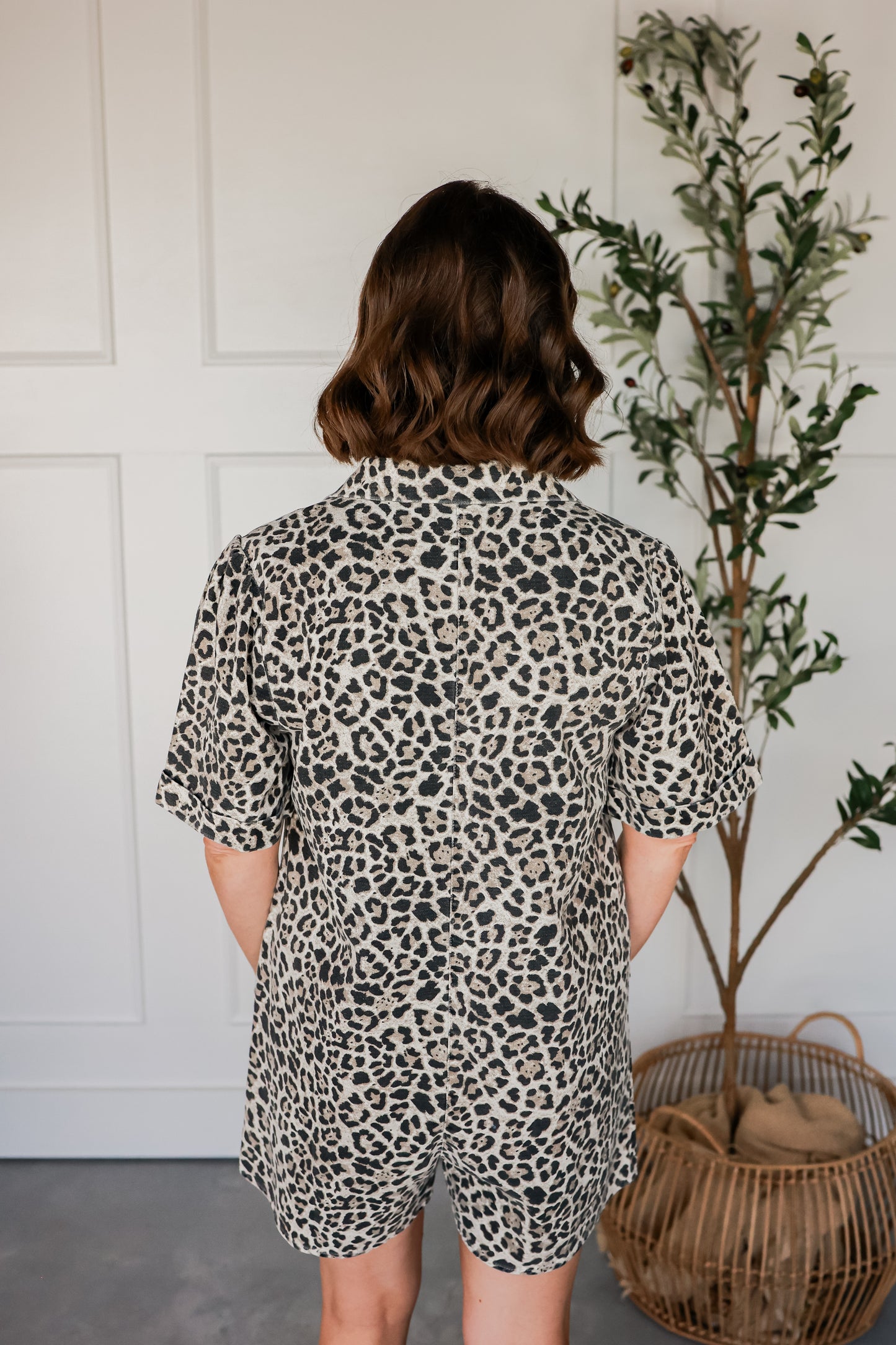 CHEETAH GIRL ROMPER