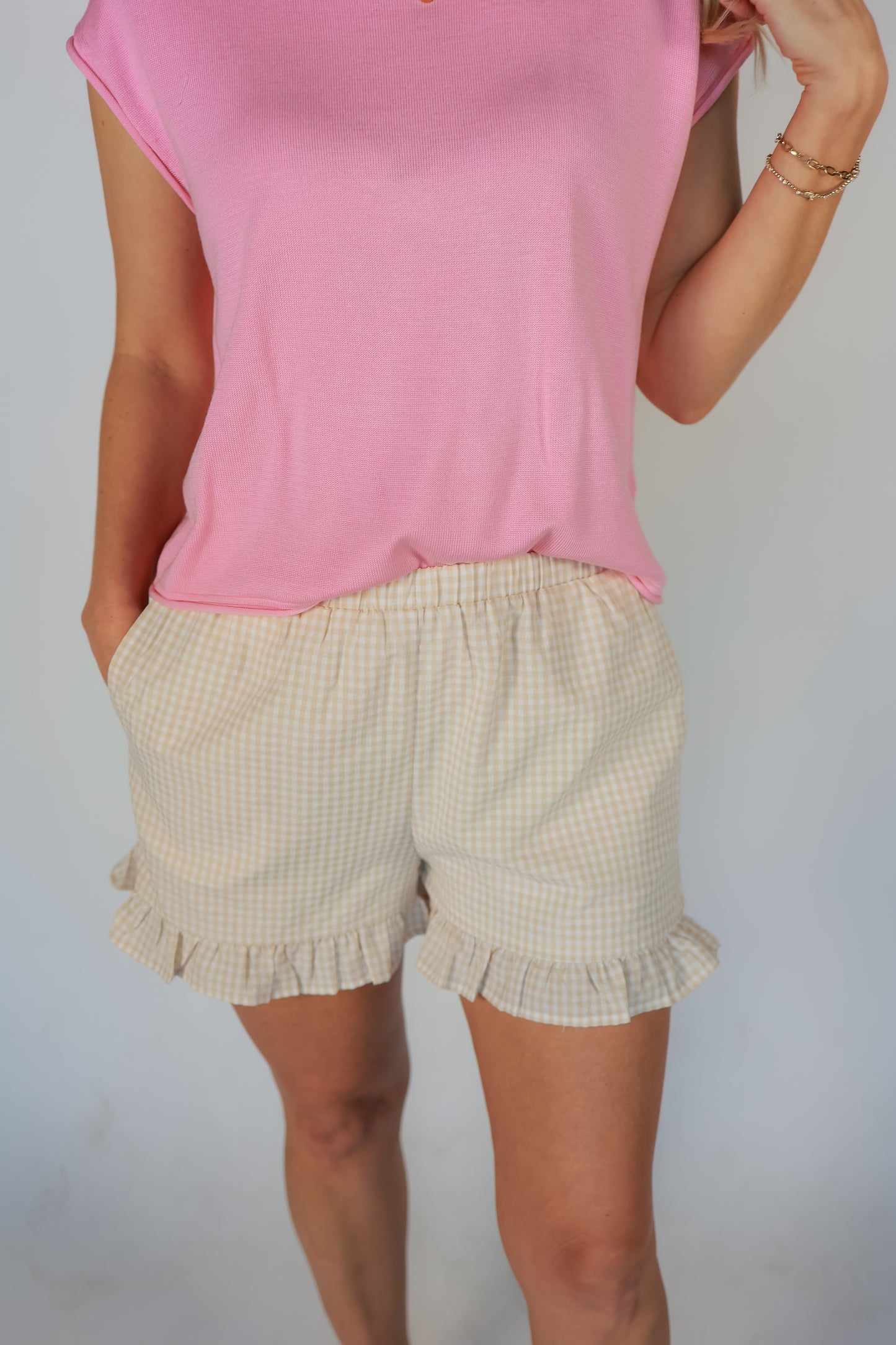 GINGHAM GRACE SHORTS