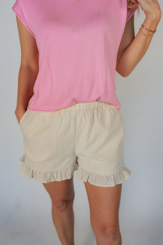 GINGHAM GRACE SHORTS