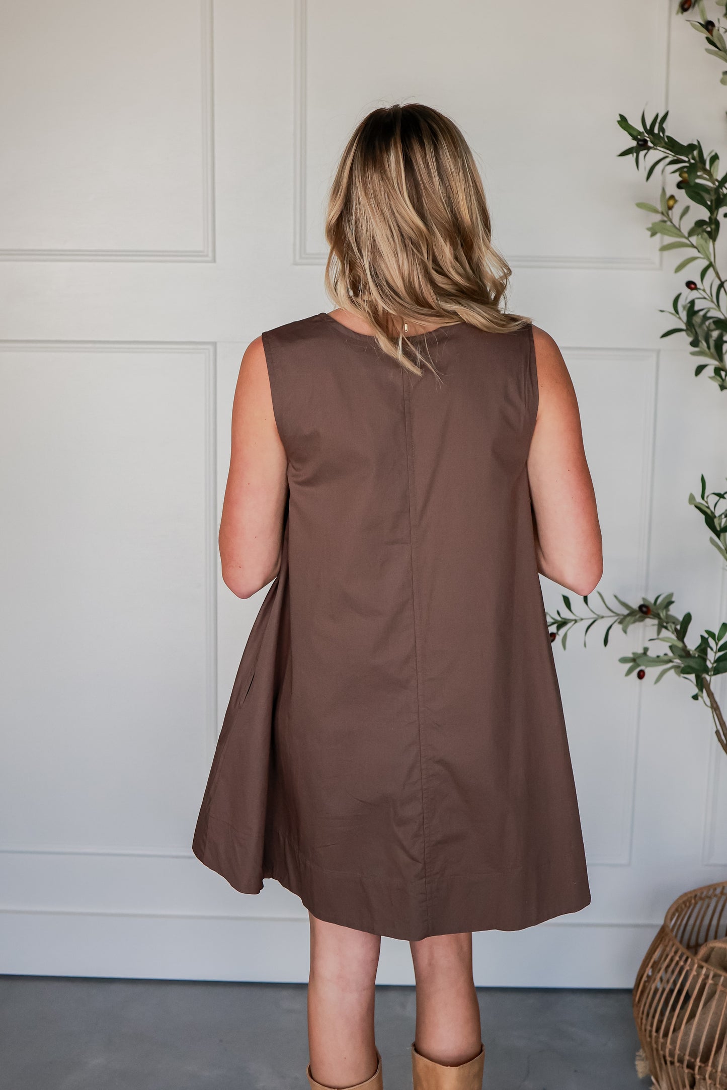 TRUFFLE BABE MINI DRESS