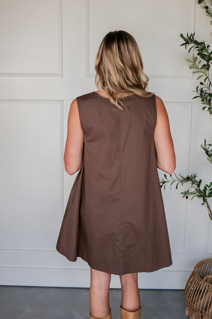 TRUFFLE BABE MINI DRESS