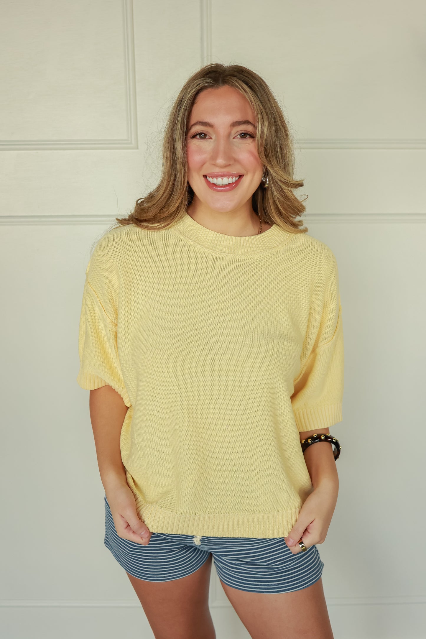 THE SUNSHINE SWEATER TEE