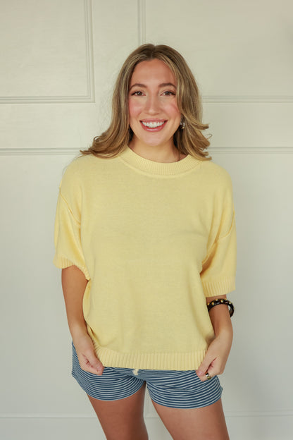 THE SUNSHINE SWEATER TEE