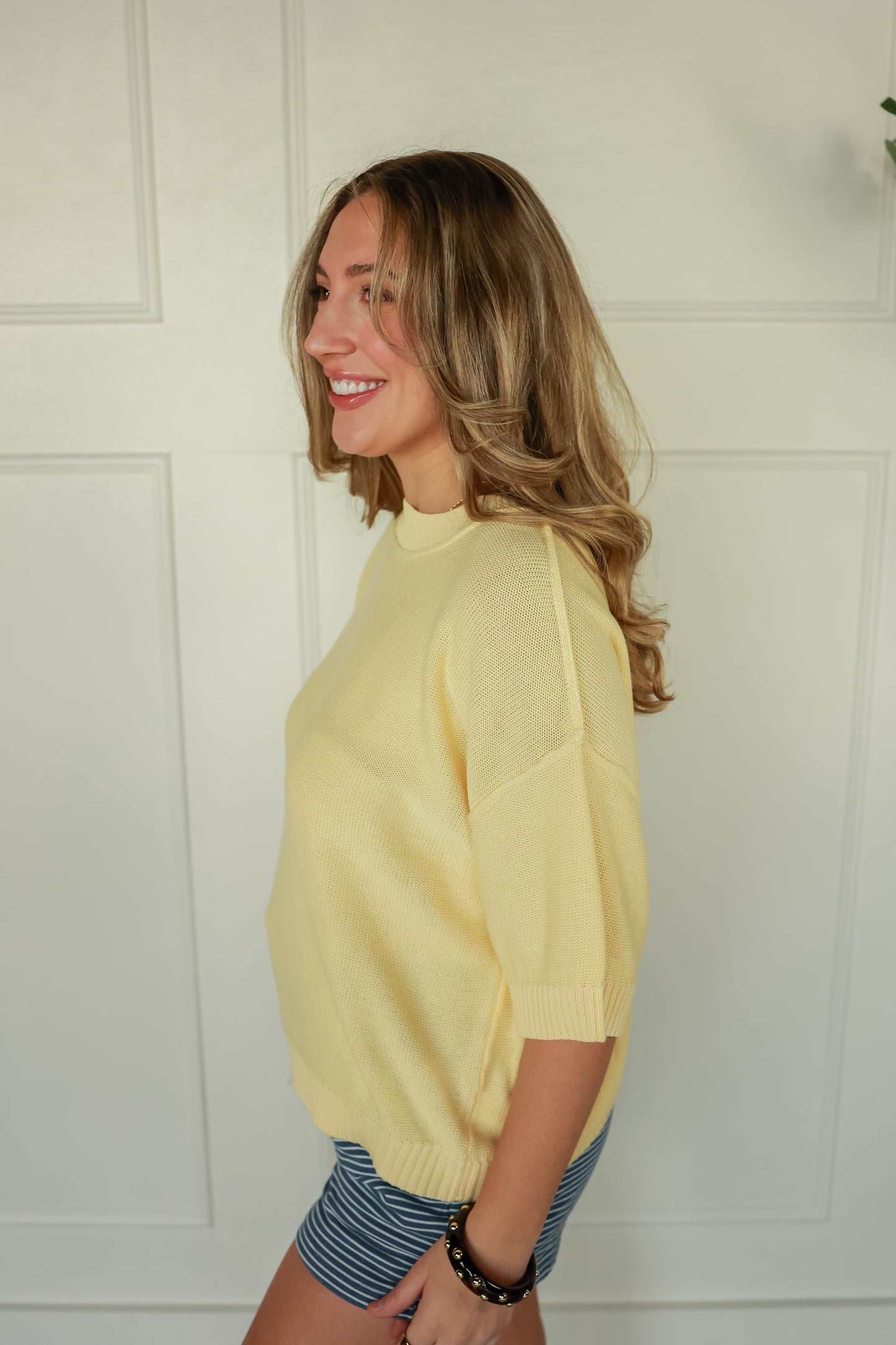THE SUNSHINE SWEATER TEE