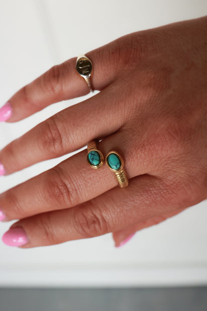 TURQUIOSE DRIFT RING