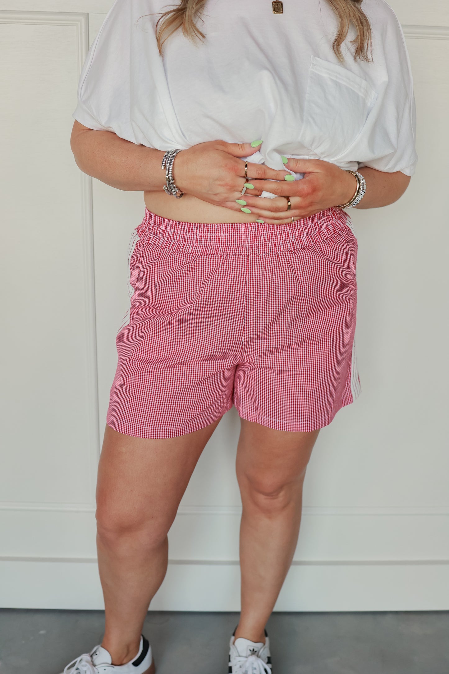 THE GINGHAM PICNIC BOXERS | RED