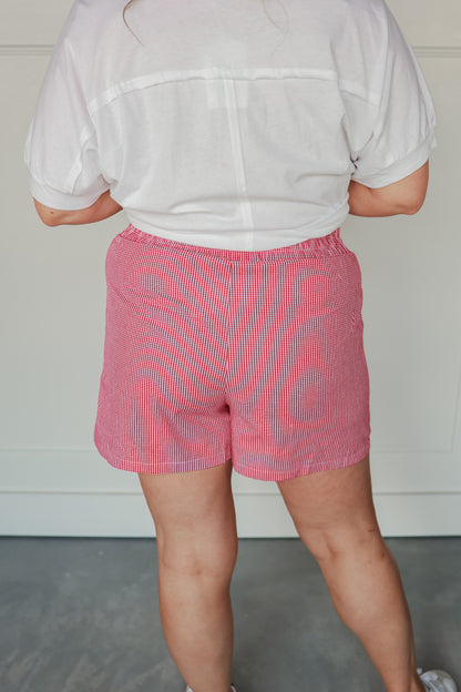 THE GINGHAM PICNIC BOXERS | RED