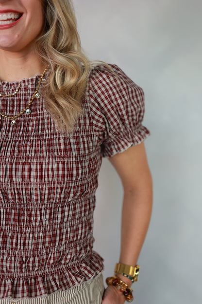THE MILA PUFF SLEEVE TOP