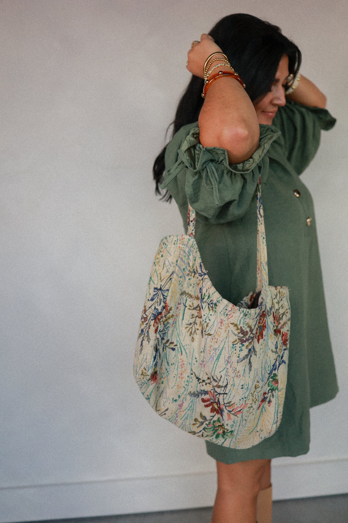 THE OLIVE MOMENT DRESS