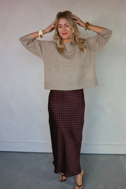 THE OAT MILK SWEATER