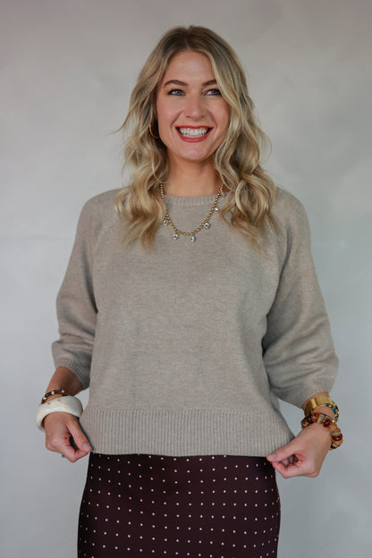 THE OAT MILK SWEATER