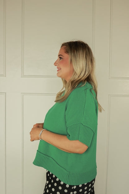 THE MAIN CHARACTER TOP | GREEN