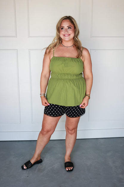 THE PEAR PEPLUM TOP