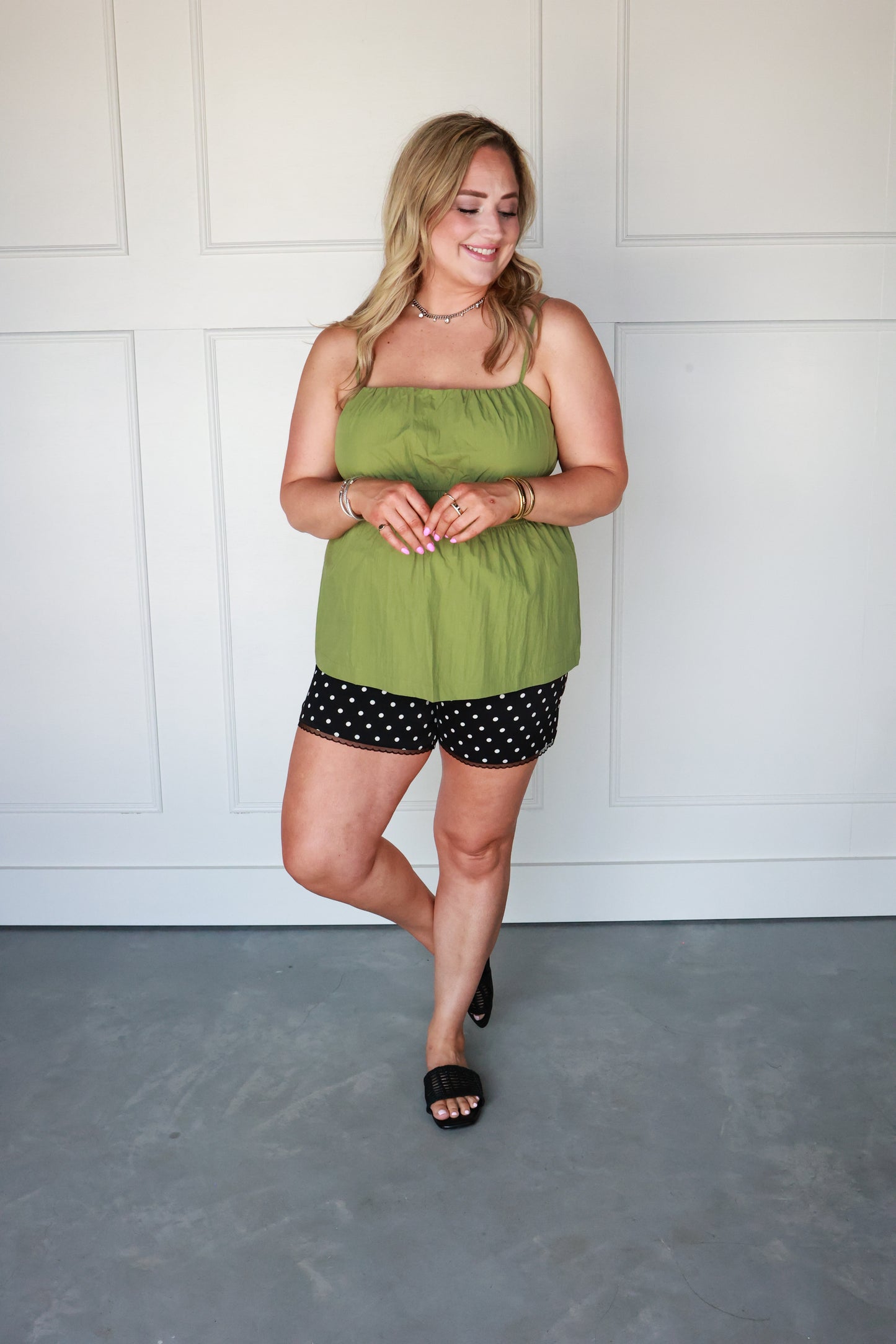 THE PEAR PEPLUM TOP