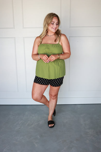 THE PEAR PEPLUM TOP