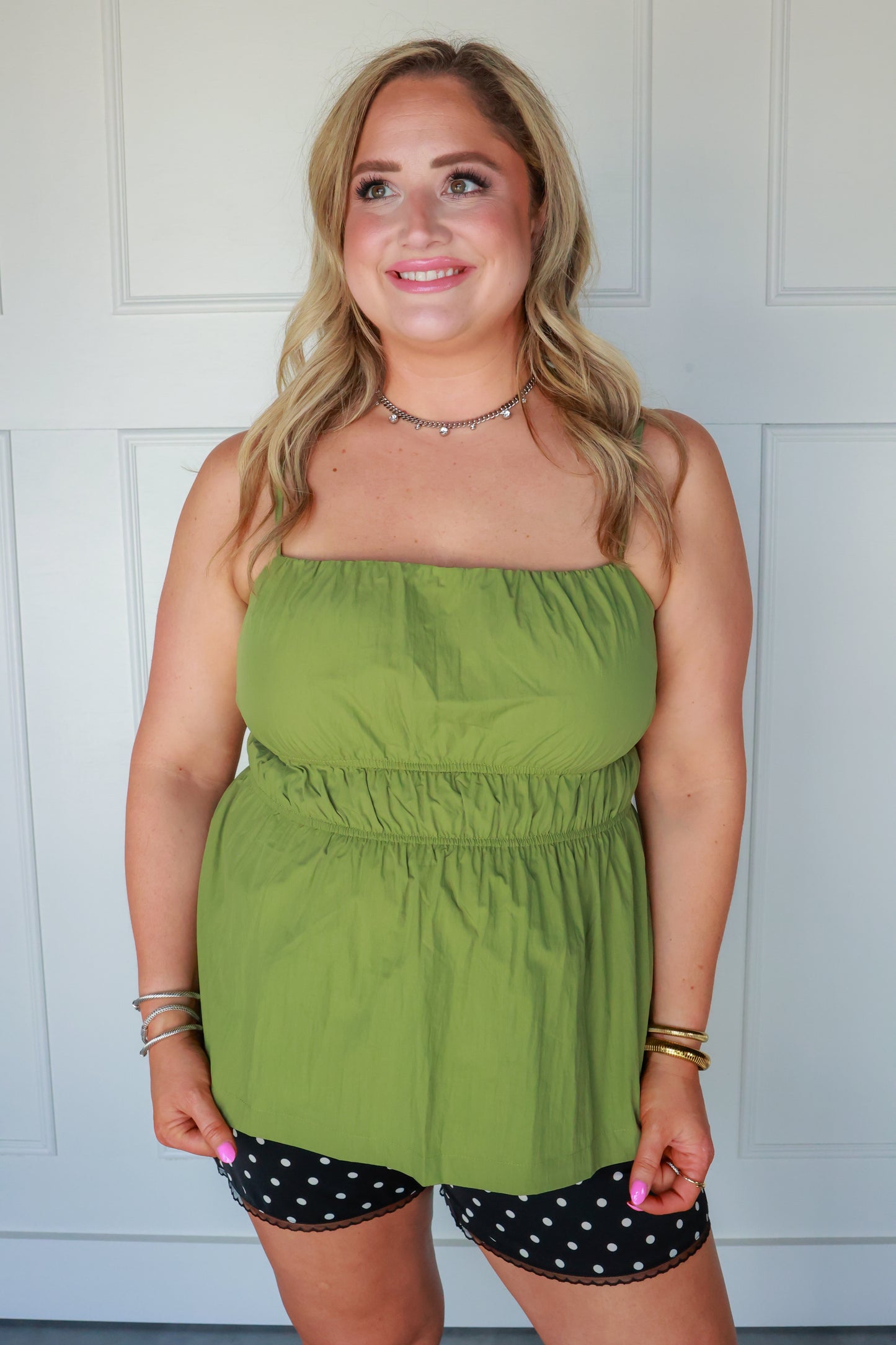 THE PEAR PEPLUM TOP