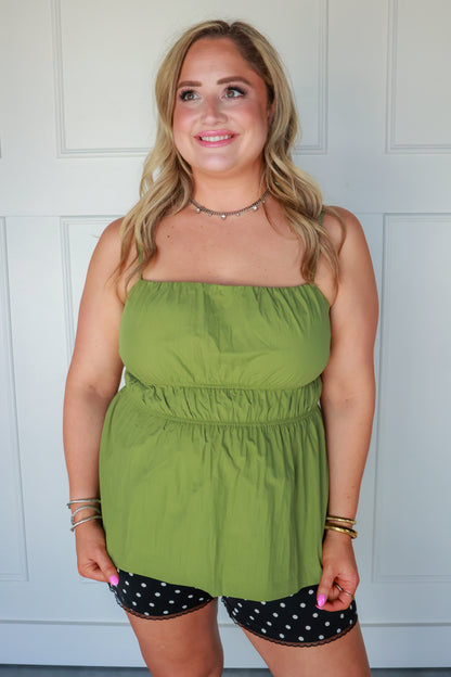 THE PEAR PEPLUM TOP