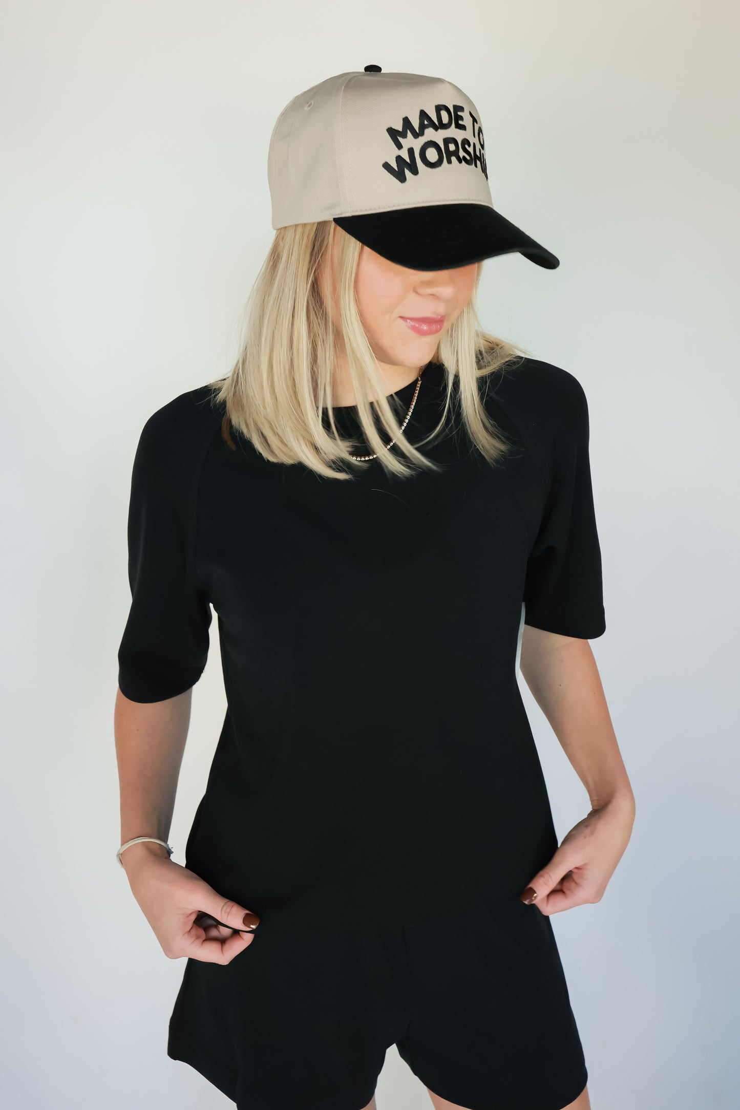 THE NOIR LOUNGE TOP | BLACK