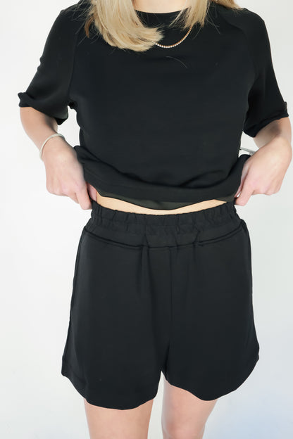 THE NOIR LOUNGE SHORT | BLACK
