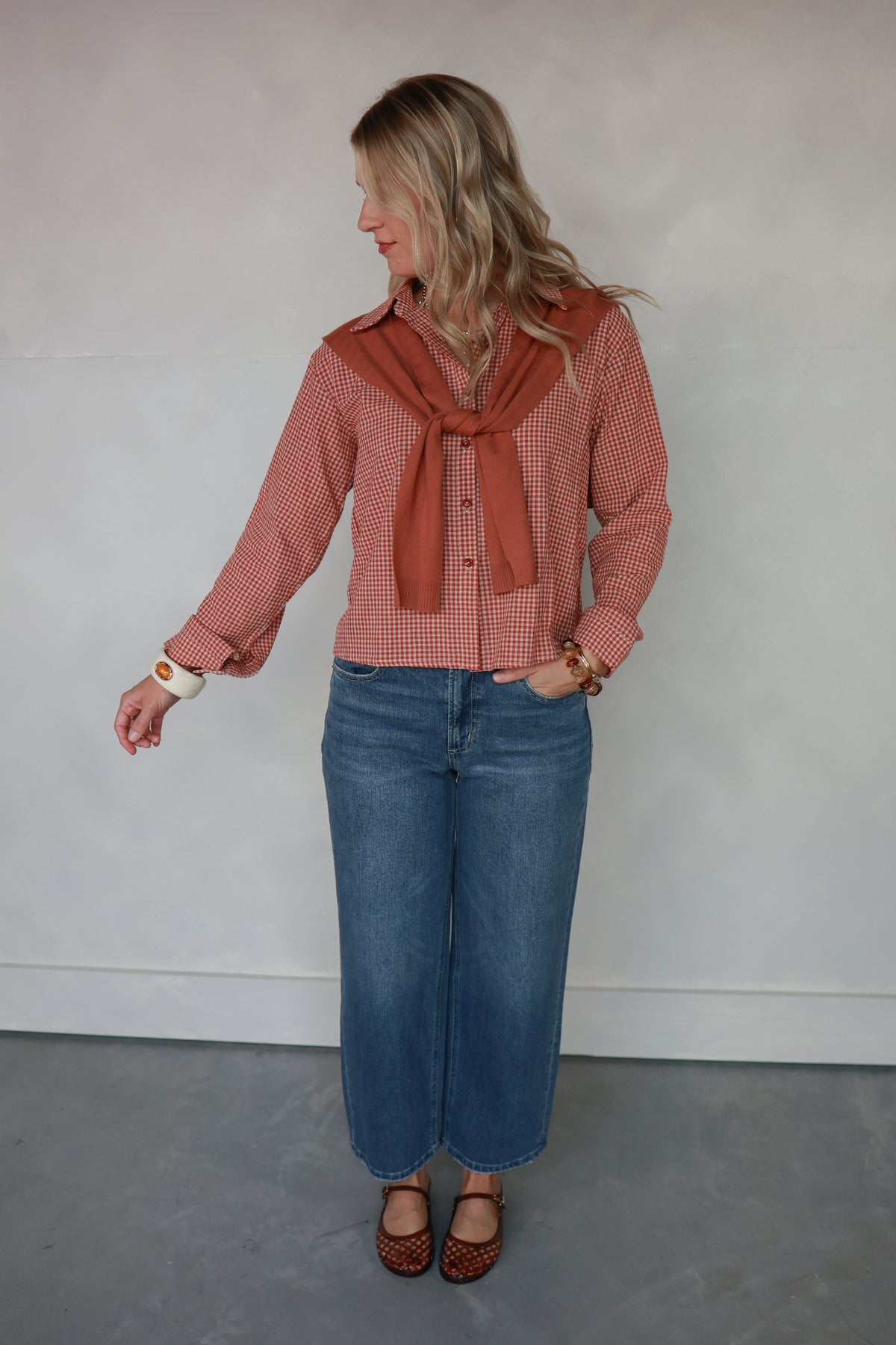 THE RUSTON BLOUSE