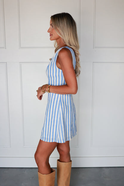 THE MORNING SKY MINI DRESS