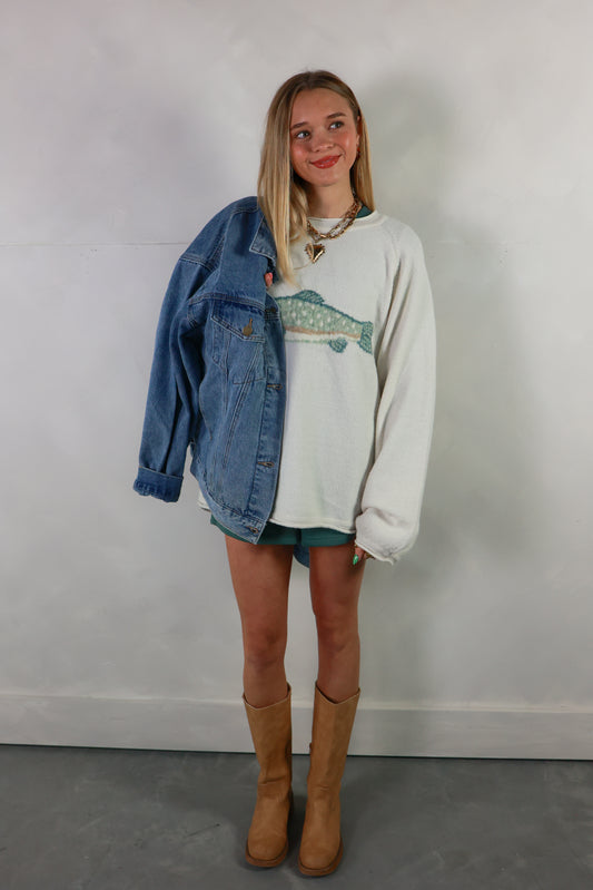 THE CATCH OF THE DAY SWEATER