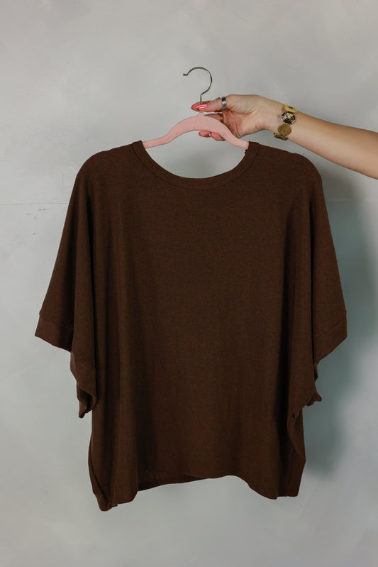 THE EMMA TOP | BROWN