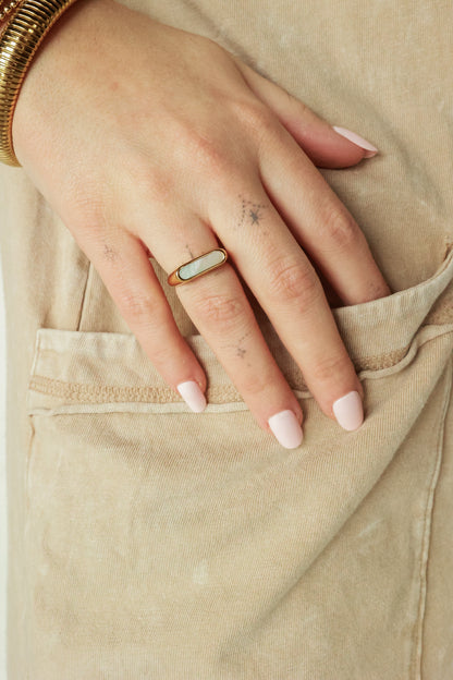 THE PEARL CREST RING