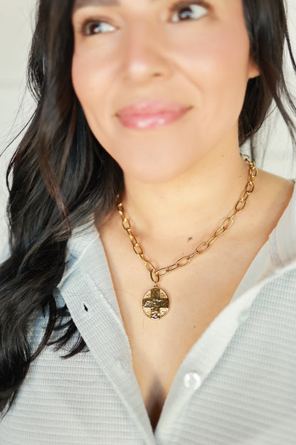 PROMISE CROSS NECKLACE